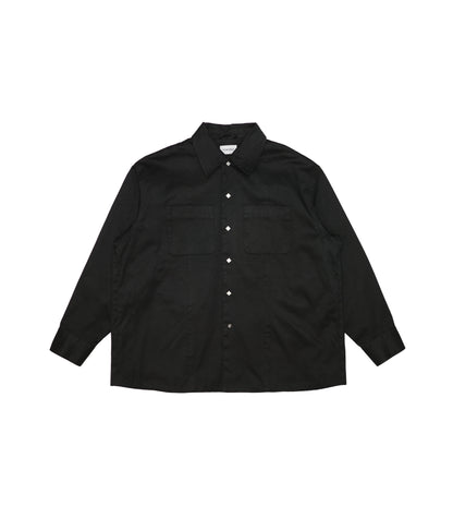 OVERSHIRT - BLACK - TANAKA