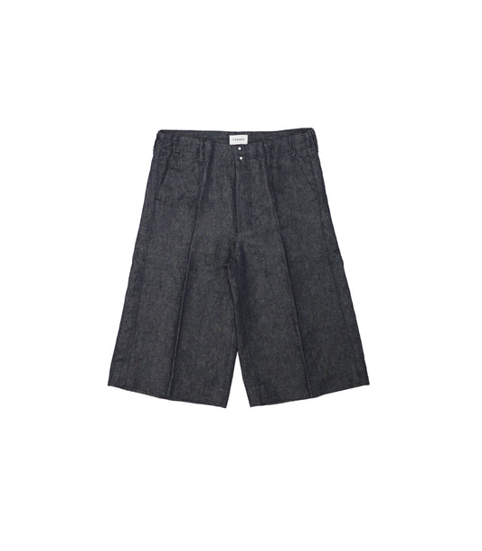 THE SHORTS - INDIGO LINEN - TANAKA