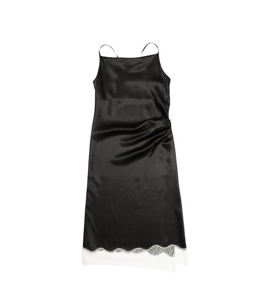 SLIP DRESS - BLACK