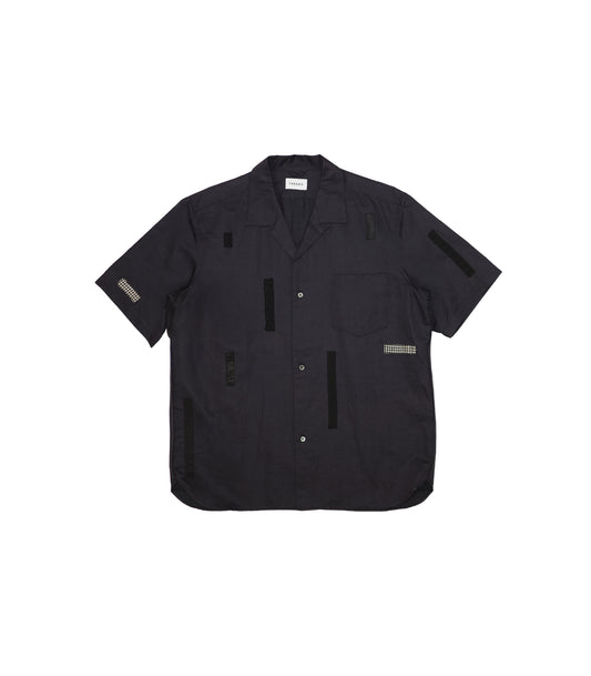 THE SS SHIRT - INK BLACK (MOSAIC)