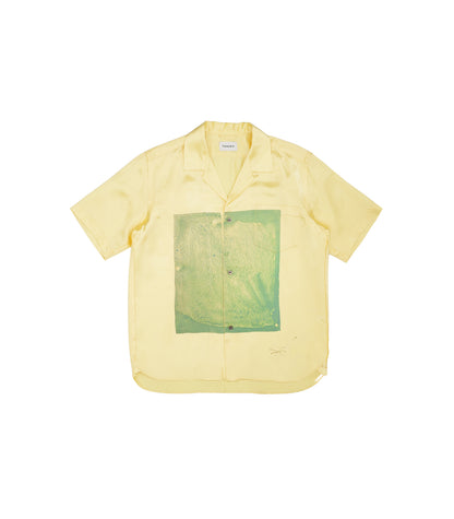 THE SS SHIRT - LIGHT YELLOW (FLOWER) - TANAKA