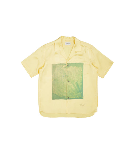 THE SS SHIRT - LIGHT YELLOW (FLOWER)