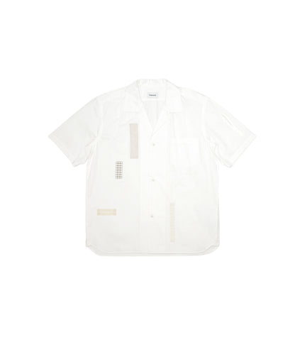 THE SS SHIRT - WHITE (MOSAIC) - TANAKA