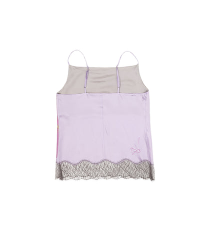 COMBI-CAMI TOP - LAVENDER (FLOWER) - TANAKA