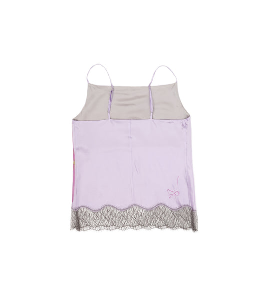 COMBI-CAMI TOP - LAVENDER (FLOWER) - TANAKA