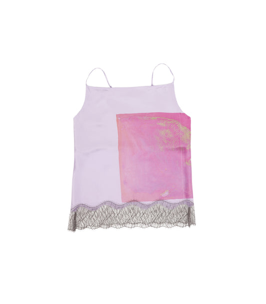 COMBI-CAMI TOP - LAVENDER (FLOWER) - TANAKA