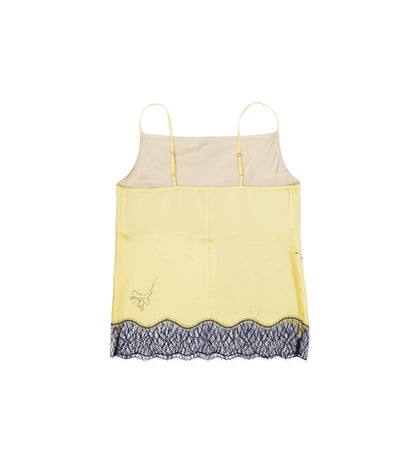 COMBI-CAMI TOP - LIGHT YELLOW (FLOWER) - TANAKA