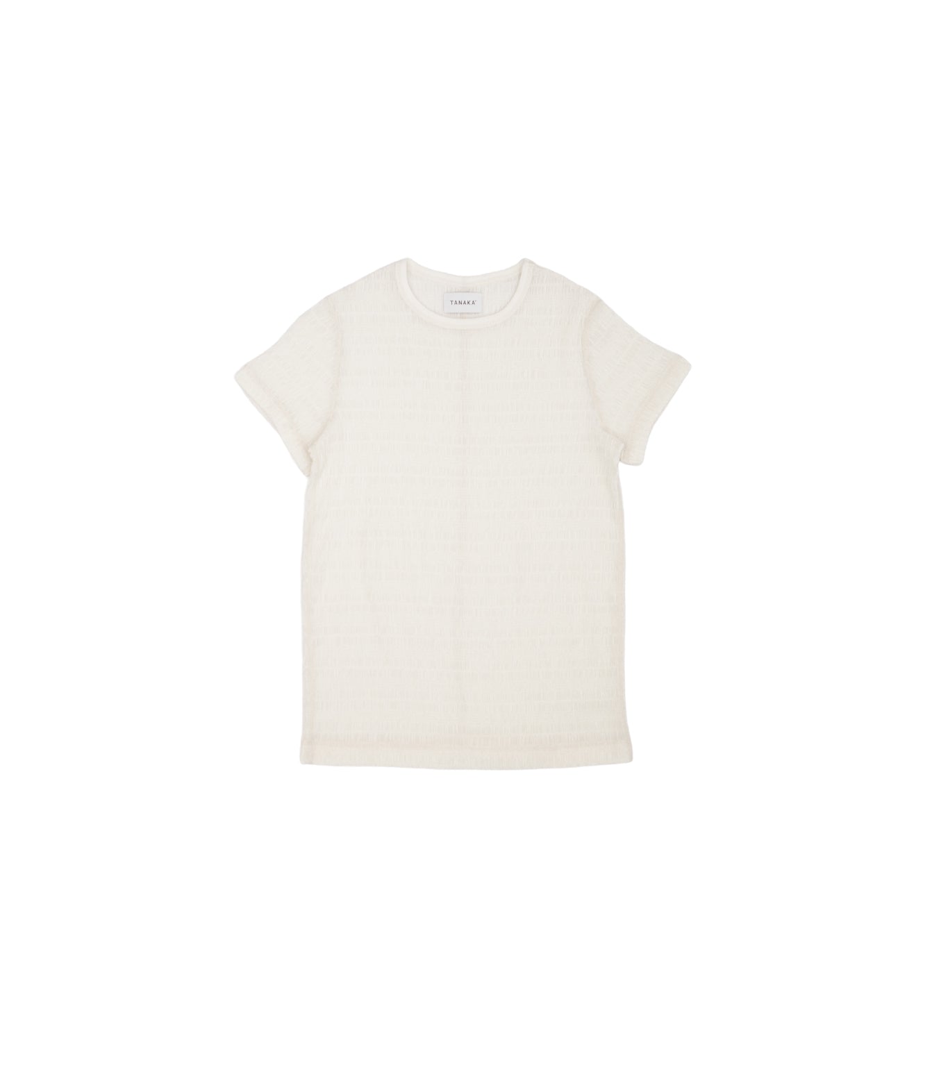 【 Coming Soon 】COMPACT TEE - OFF WHITE - TANAKA
