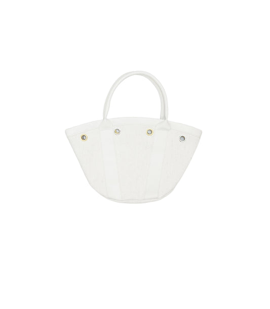 TOTE BAG S - WHITE - TANAKA