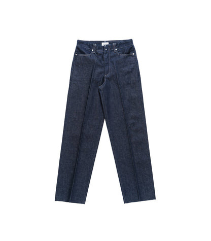 THE JEAN TROUSERS - RINSE BLUE - TANAKA