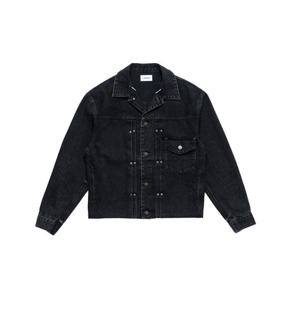 THE JEAN JACKET - BLACK - TANAKA