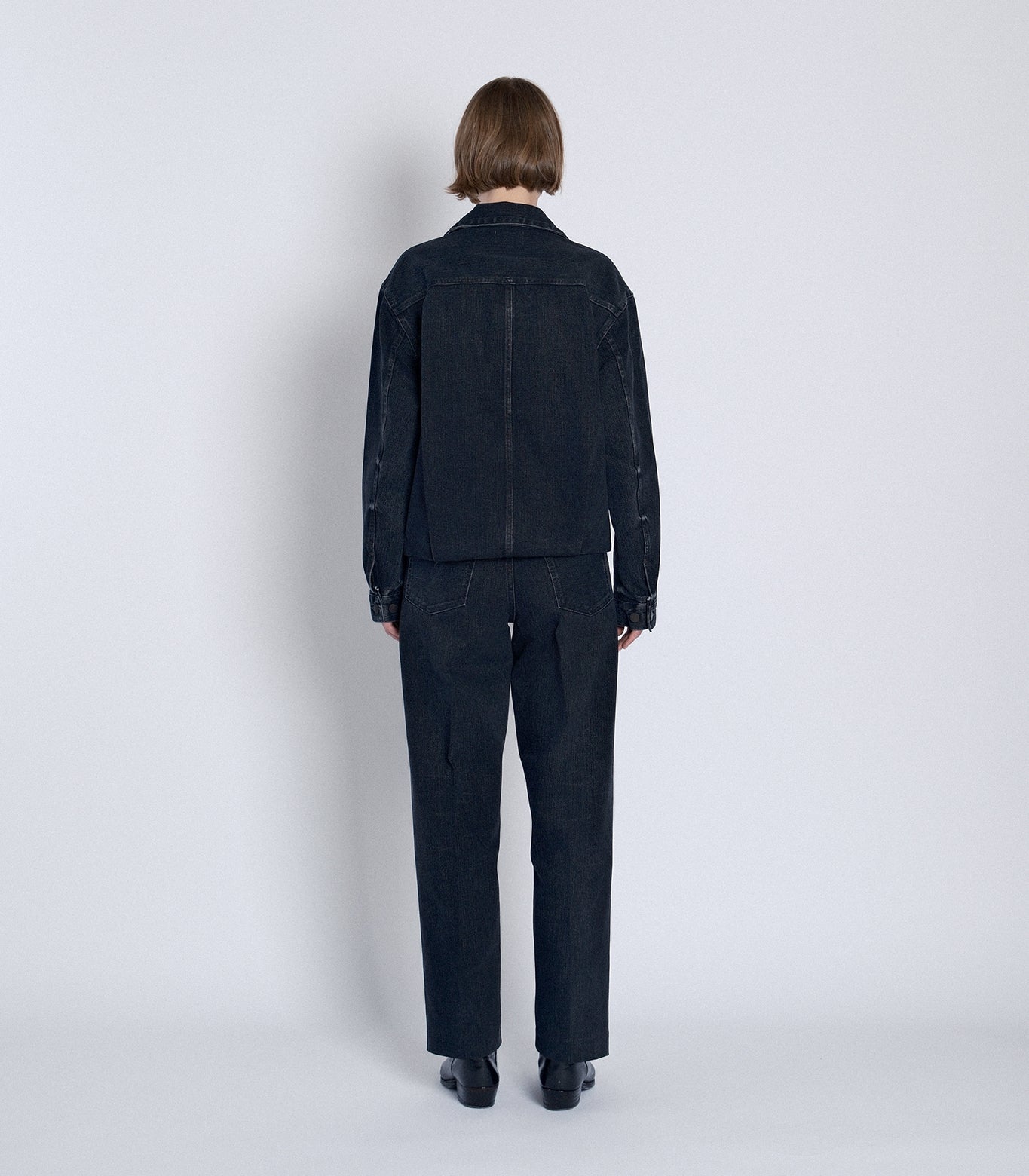 THE JEAN JACKET - BLACK