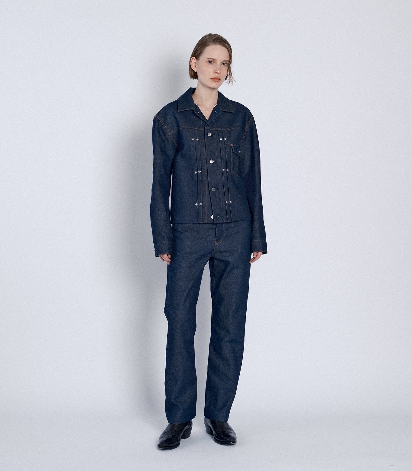 THE JEAN JACKET - RINSE BLUE