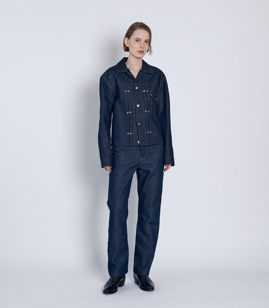 THE JEAN JACKET - RINSE BLUE