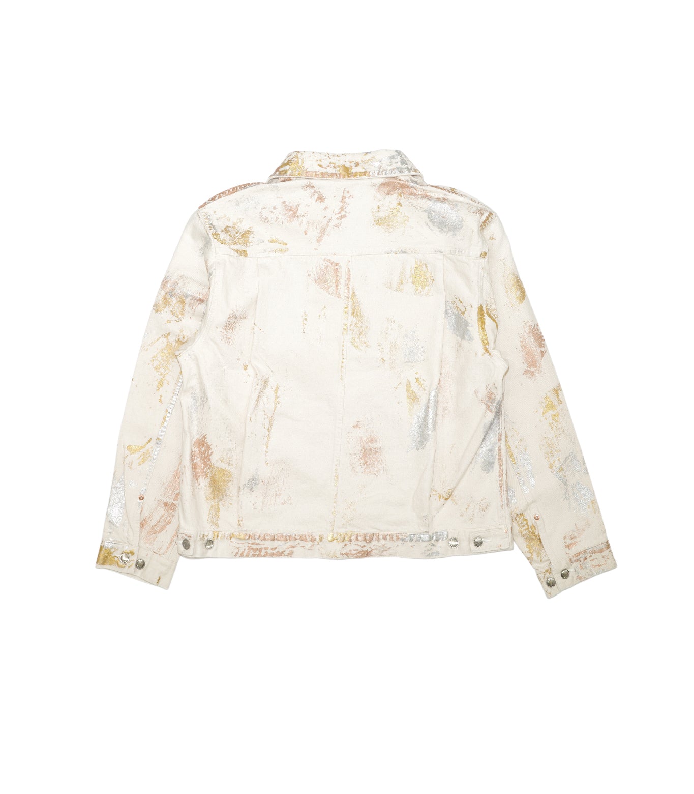 NEW CLASSIC JEAN JACKET - WHITE BUTTERFLY - TANAKA