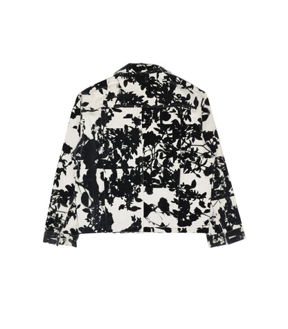 THE JEAN JACKET - BLACK ROSE - TANAKA