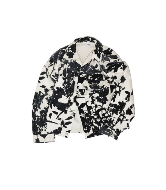 THE JEAN JACKET - BLACK ROSE - TANAKA