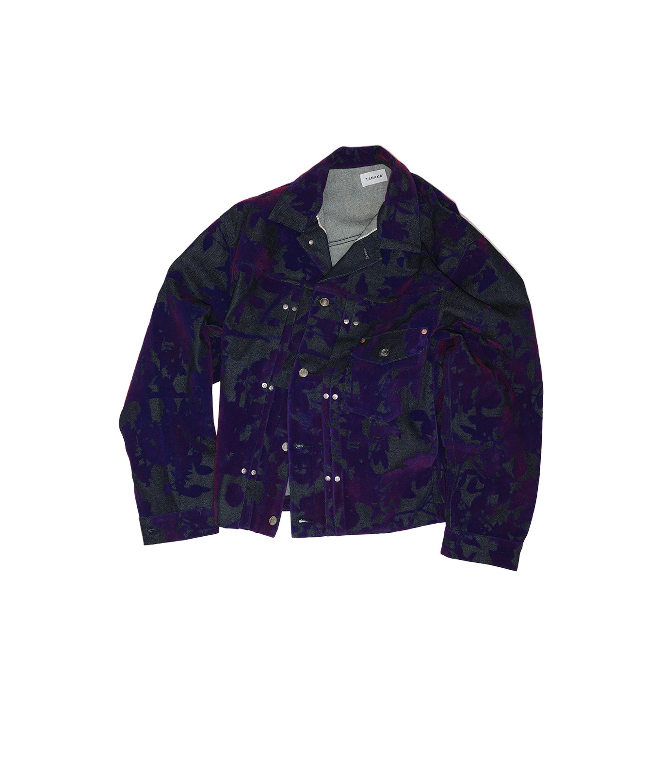 THE JEAN JACKET - PURPLE ROSE - TANAKA