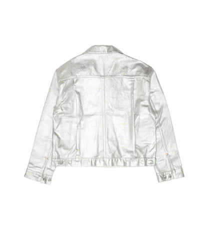 NEW CLASSIC JEAN JACKET - SILVER