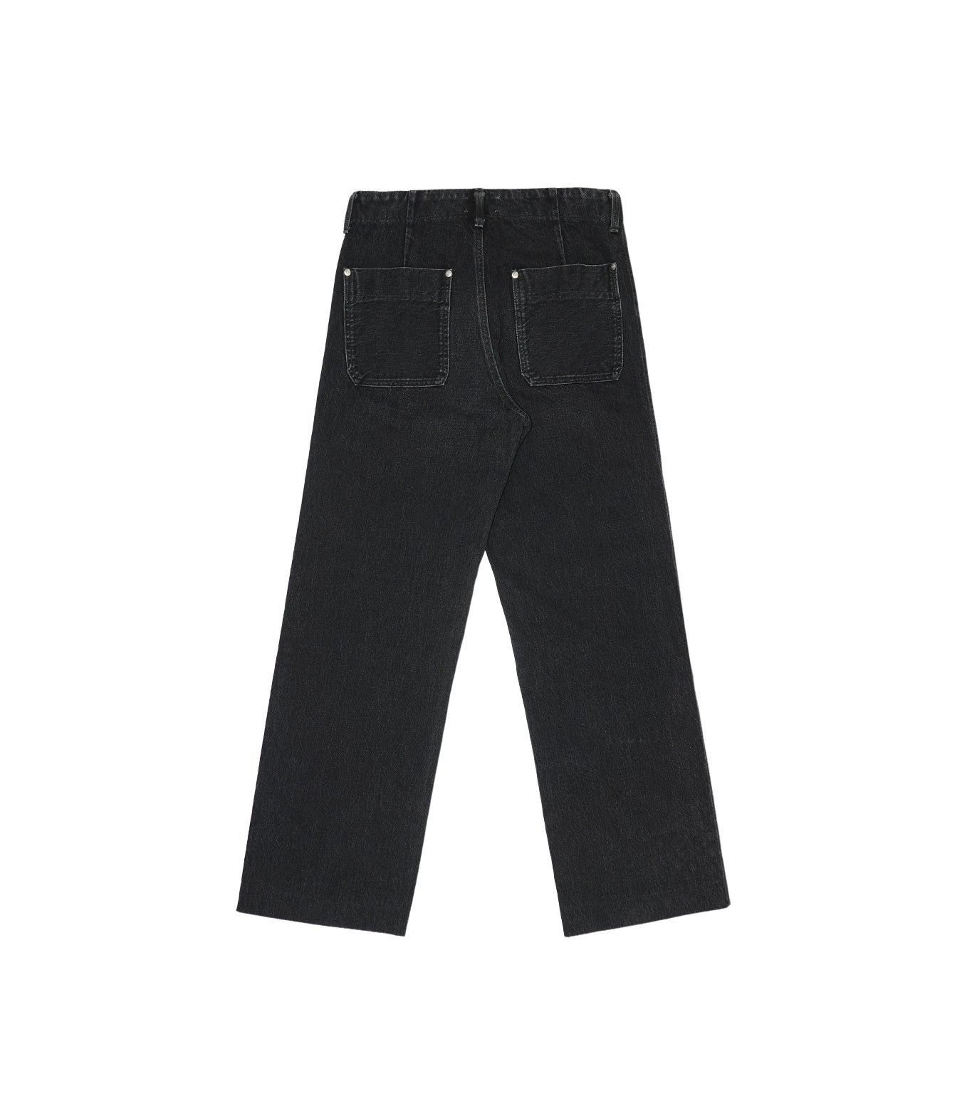 WORK JEAN TROUSERS - BLACK - TANAKA