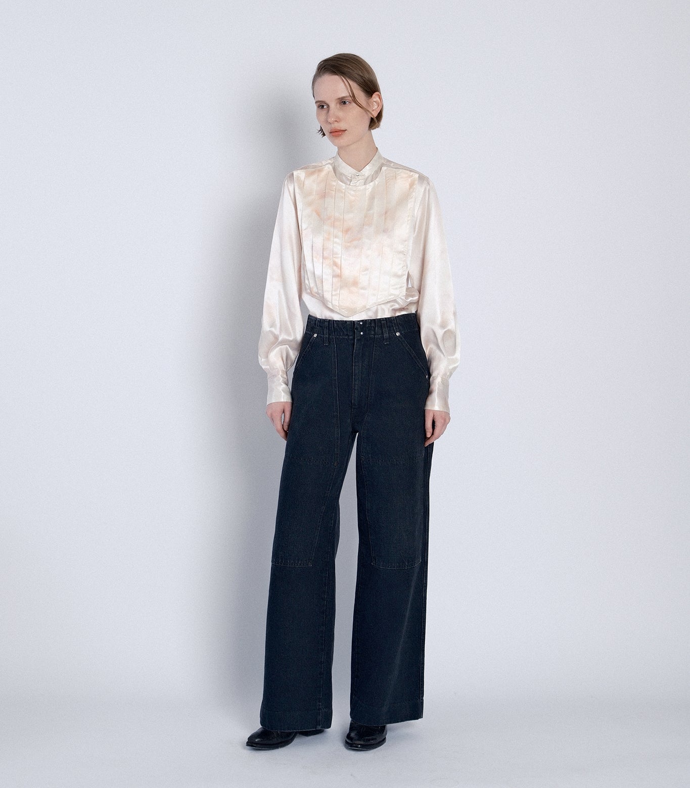 WORK JEAN TROUSERS - BLACK