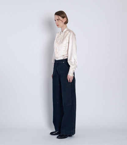 WORK JEAN TROUSERS - BLACK - TANAKA