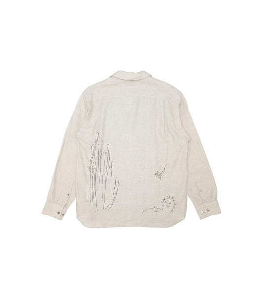 THE SHIRTS - LINEN (EMBROIDERY) - TANAKA