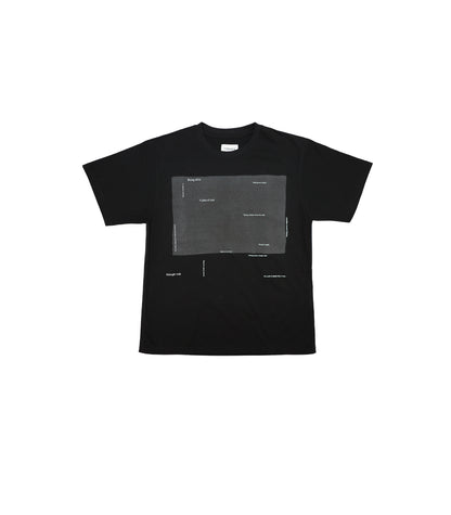 THE TEE - BLACK (PRINT) - TANAKA