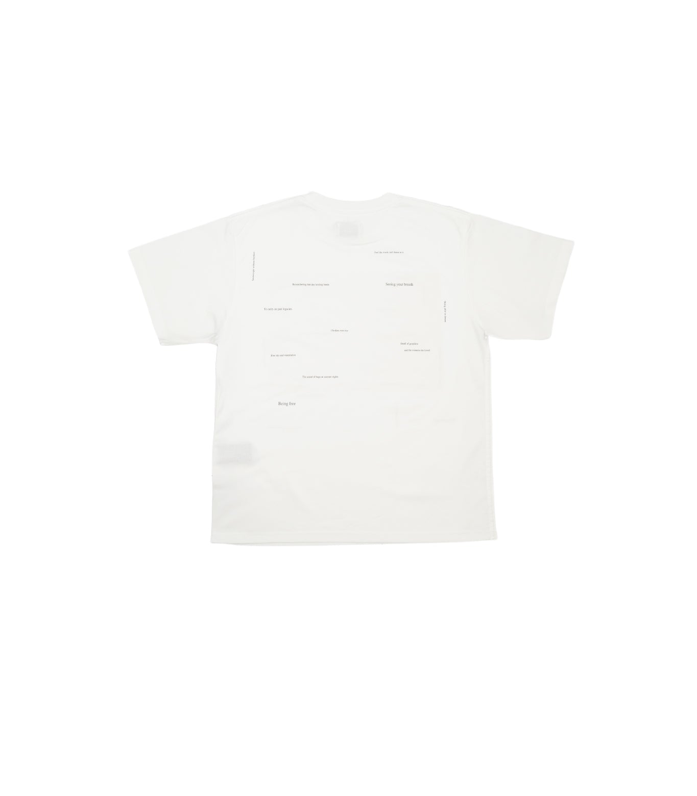 THE TEE - WHITE (PRINT) - TANAKA
