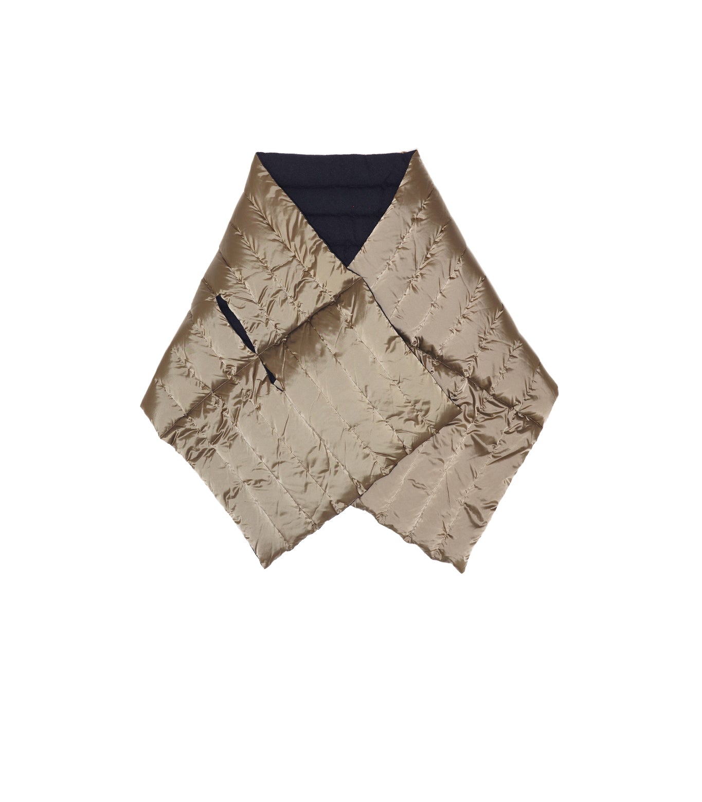 DOUBLE FACE DOWN SCARF