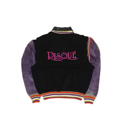 DENIM JACKET × VARSITY JACKET - ONE OFF