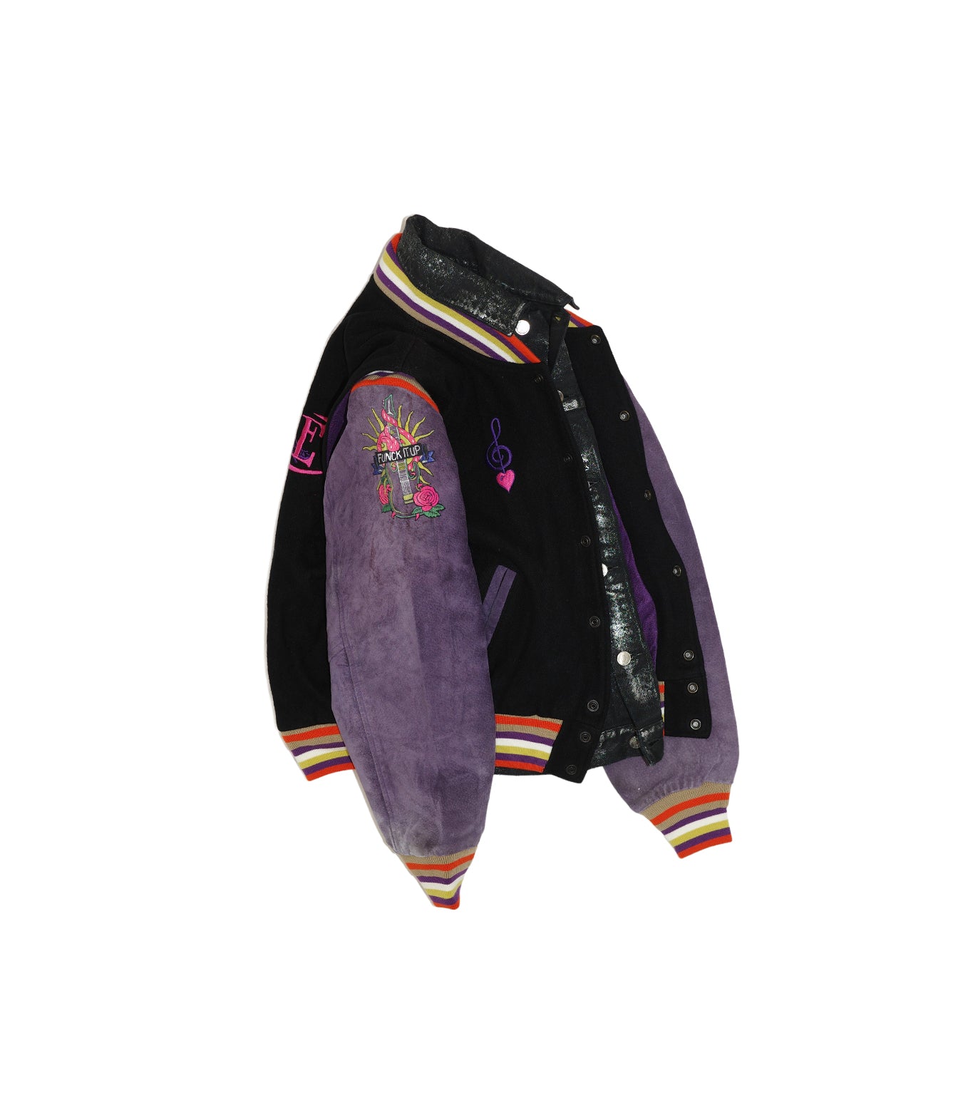 DENIM JACKET × VARSITY JACKET - ONE OFF