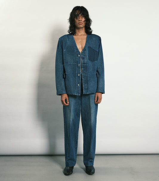 THE JEAN TROUSERS - VINTAGE BLUE