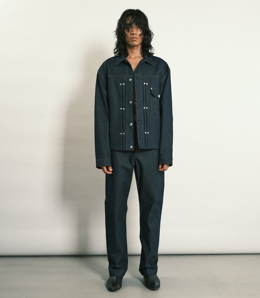 THE JEAN JACKET - RINSE BLUE