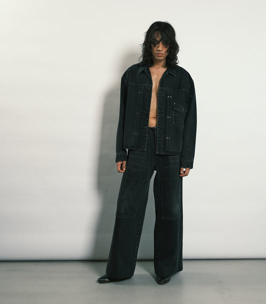 THE JEAN JACKET - BLACK