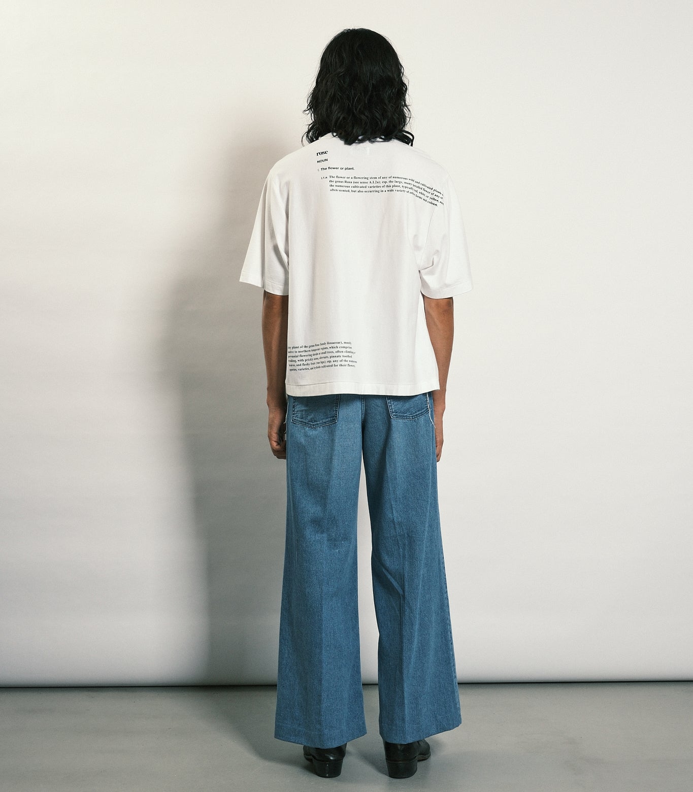 WIDE JEAN TROUSERS - ASH BLEACH