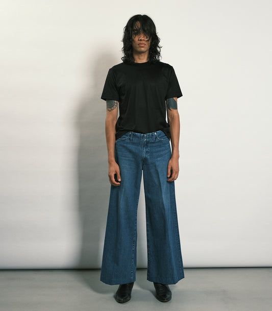 WIDE JEAN TROUSERS - VINTAGE BLUE