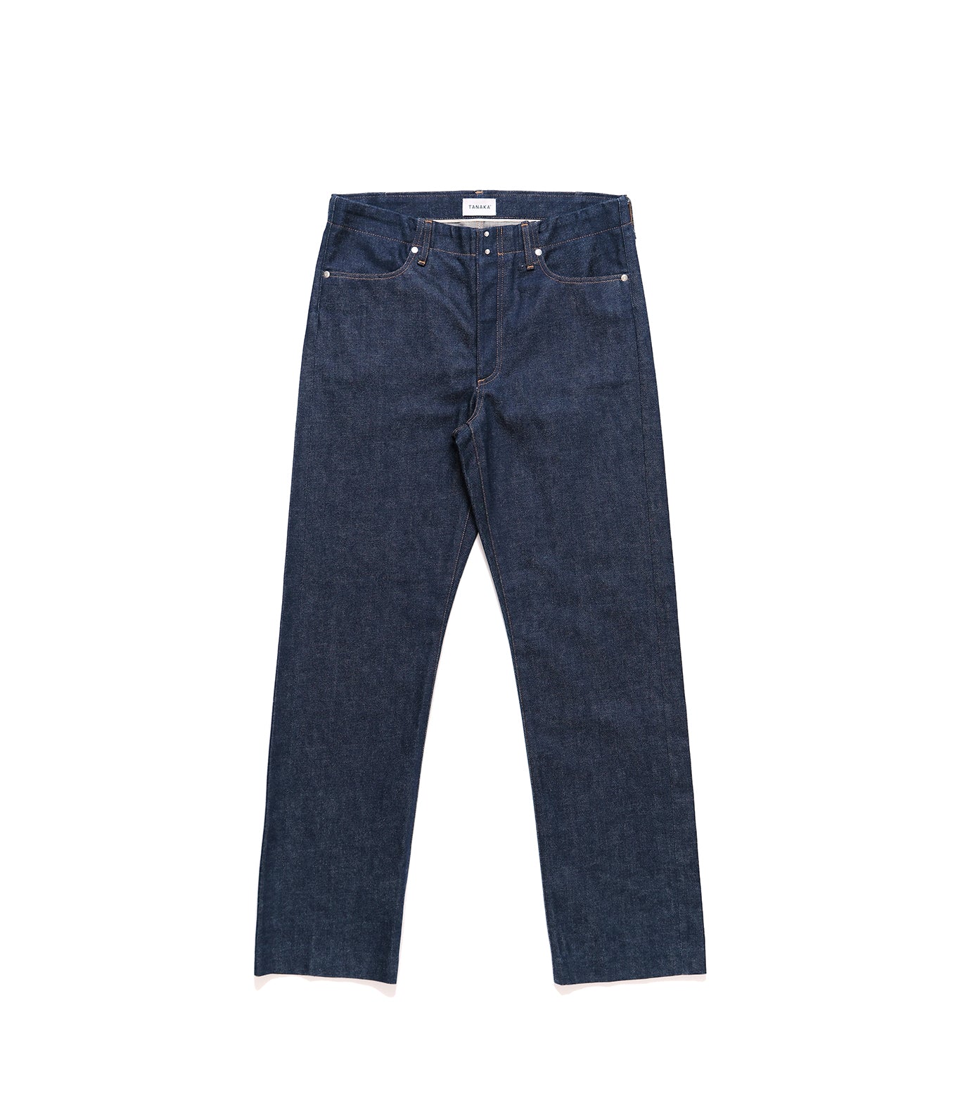STRAIGHT JEAN TROUSERS - RINSE BLUE