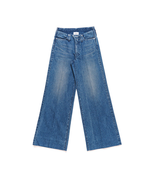 WIDE JEAN TROUSERS - VINTAGE BLUE