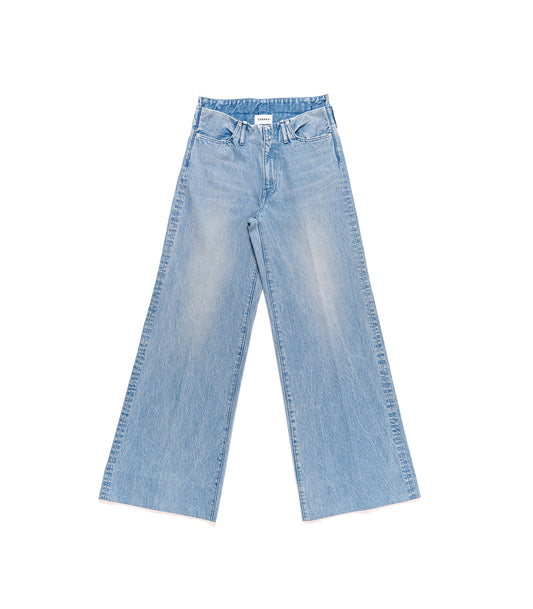 WIDE JEAN TROUSERS - ASH BLEACH