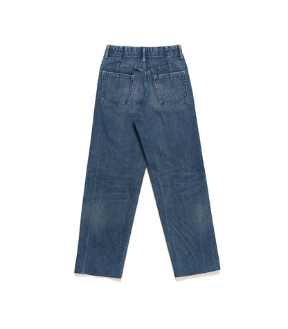THE JEAN TROUSERS - VINTAGE BLUE - TANAKA