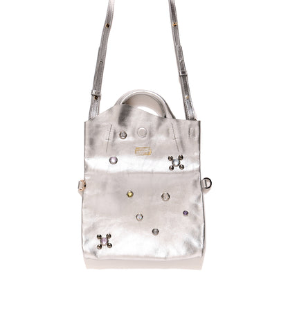 THE BAG S(STUDS) - SILVER - TANAKA