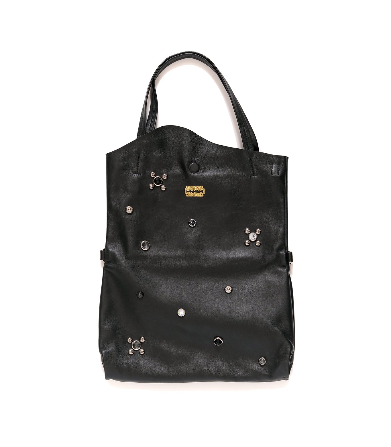 THE BAG M(STUDS) - BLACK