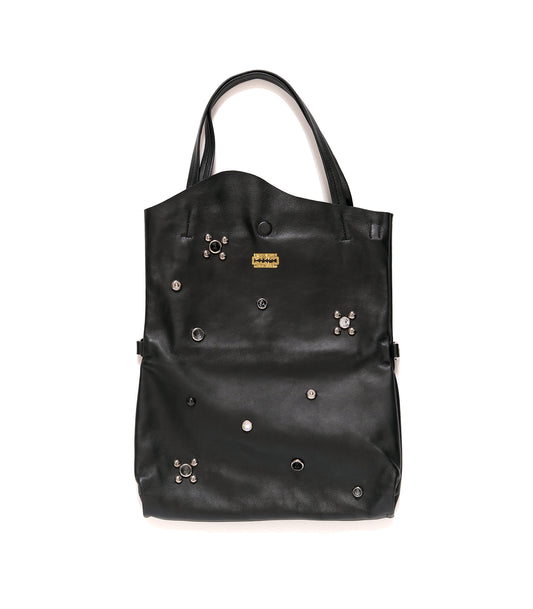 THE BAG M(STUDS) - BLACK