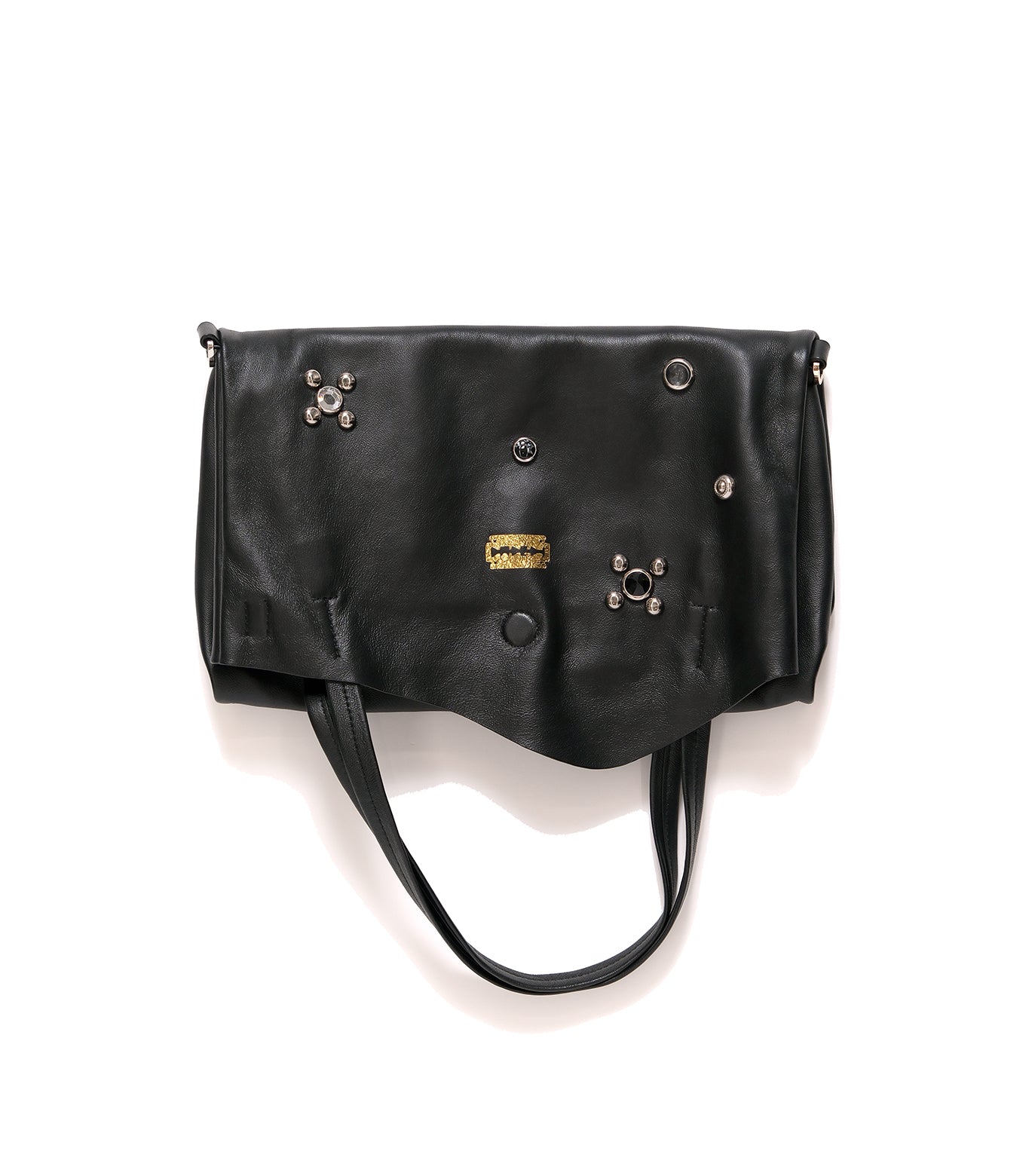 THE BAG M(STUDS) - BLACK