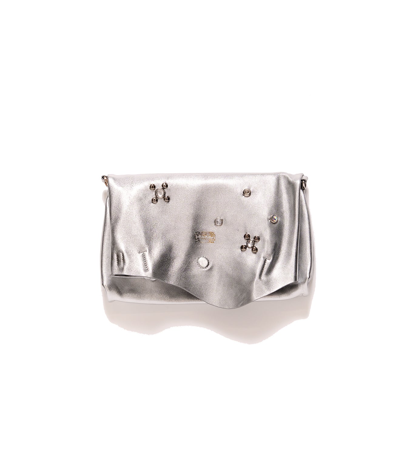 THE BAG M(STUDS) - SILVER